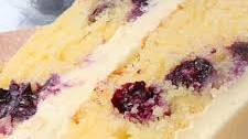 Moist Lemon Blueberry Cake