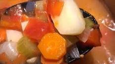 Mom and Micki's Beef Shank Vegetable Soup