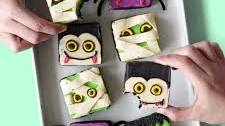 Monster Mash Halloween Brownies (kids recipe)