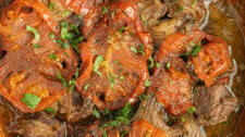 Moroccan Beef Tagine (Beef Stew with Tomatoes & Onions)