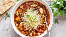 Moroccan Chicken Soup