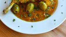 Moroccan Lemon Chicken with Olives
