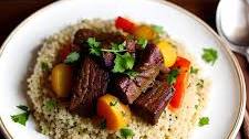 Moroccan Spiced Beef with Couscous (A Culinary Voyage)