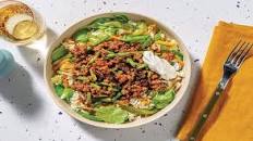 Moroccan-Spiced Lamb & Pilaf Rice with Greek-Style Yoghurt