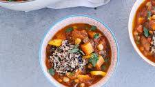 Morocco-Inspired Vegetable and Chickpea Stew