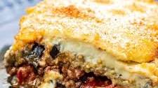 Moussaka: Eggplant Casserole