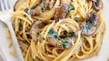 Mushroom Carbonara