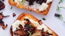 Mushroom Ricotta Toast