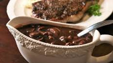 Mushroom Sauce with Red Wine