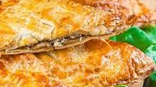 Mushroom, Spinach and Feta Pie