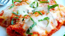 Mushroom and Italian Sausage Stuffed Manicotti