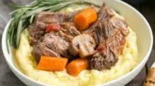 Mushroom and Red Wine Pot Roast