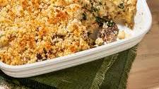 Mushroom and Spinach Macaroni and Cheese