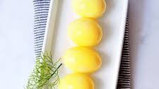 Mustard and Turmeric Yellow Pickled Eggs