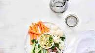Nibbled vegetables with sauce gribiche