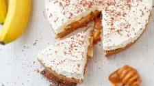No Bake Banana Banoffee Pie