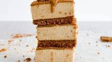 No Bake Biscoff Cheesecake Bars