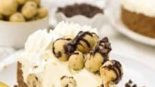 No-Bake Cookie Dough Cheesecake