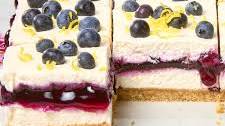No-Bake Lemon Blueberry Delight