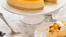No Bake Mango Cheesecake
