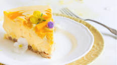 No-Bake Mango Cheesecake