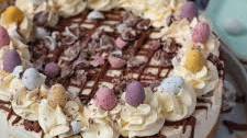 No-Bake Mini Egg Cheesecake!