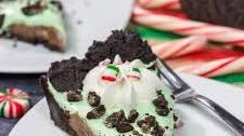 No Bake Mint Chocolate Pie