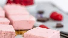 No Bake Raspberry Cheesecake Bars