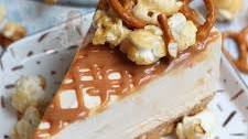 No-Bake Salted Caramel Cheesecake!
