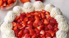 No Bake Strawberry Cheesecake