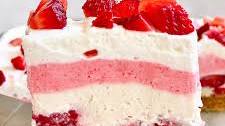 No-Bake Strawberry Delight