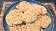 No Flour Peanut Butter Cookies