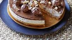 No-bake chocolate hazelnut cheesecake
