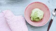 No-churn Matcha Ice Cream