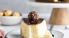 Nutella Ganache Covered Cheesecake