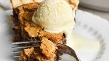 Oatmeal Chocolate Chip Cookie Pie