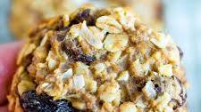 Oatmeal Raisin Protein Cookies
