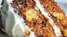Old Fashioned Carrot Pineapple Cake