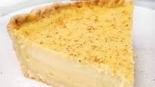 Old Fashioned Egg Custard Pie
