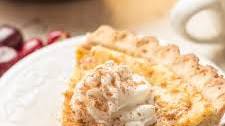 Old Fashioned Vegan Custard Pie