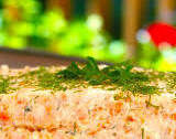 Old fashioned salmon mousse