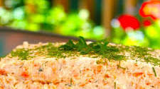 Old fashioned salmon mousse