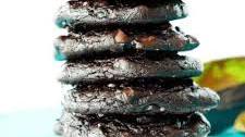 One Bowl Dark Chocolate Avocado Super Fudgy Cookies