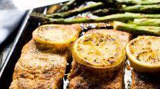 One Pan Cajun Salmon and Asparagus...A 15 Minute Meal!