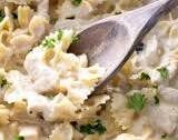 One Pot Garlic Chicken Alfredo Recipe