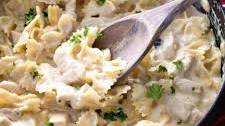 One Pot Garlic Chicken Alfredo Recipe