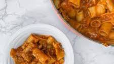 One Pot Rigatoni Bolognese Pasta