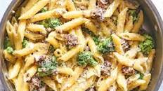 One Pot Sausage Broccoli Pasta