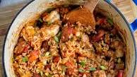 One Pot Sausage, Shrimp and Rice