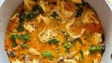 One Pot Vegetable Tortellini Soup